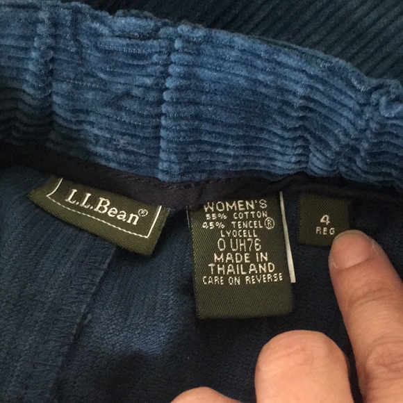 LL Bean corduroy skirt - Picture 3 of 5